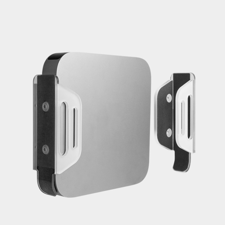 

Multi-Function Tablet Bracket Router Desktop Wall Storage Bracket For Mac Mini(Transparent)