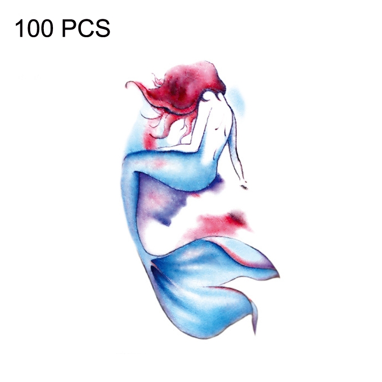 

100 PCS Small Fresh Waterproof Temporary Back Tattoo Stickers(RC-076P)