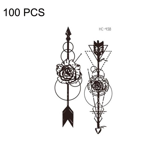 

100 PCS Small Fresh Waterproof Tattoo Stickers(HC-438)