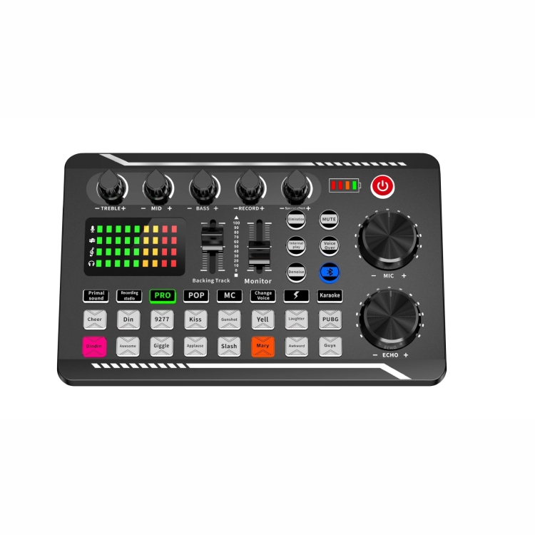 

F998 Live Sound Card 16 Sound Effects Noise Reduction Mixers