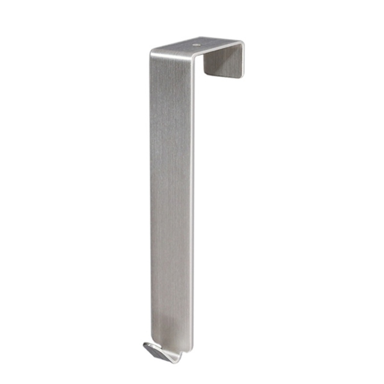 

4 PCS Stainless Steel Door Hook Cabinet Bedroom Door Hook, Style: Long Stainless Steel Color