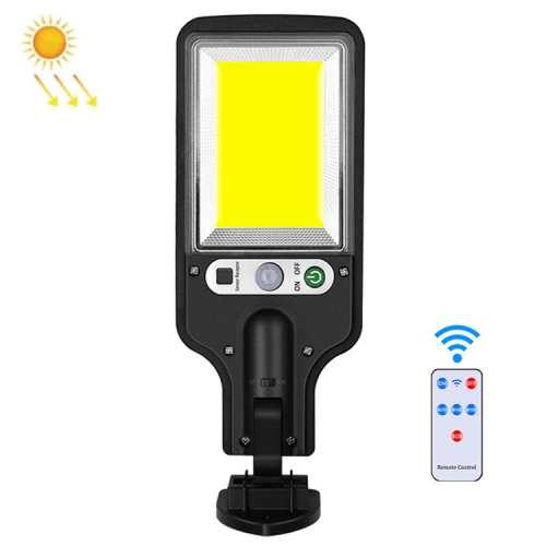 

616 Solar Street Light LED Human Body Induction Garden Light, Spec: 117 COB With Remote Control