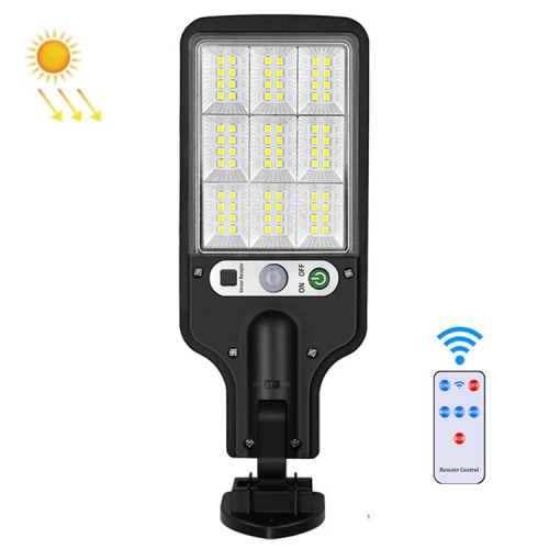 

616 Solar Street Light LED Human Body Induction Garden Light, Spec: 72 SMD With Remote Control