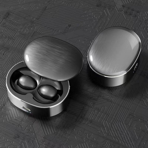 AIRS Mini In-Ear Bluetooth Earphones With Rotating Charging Box(Black)