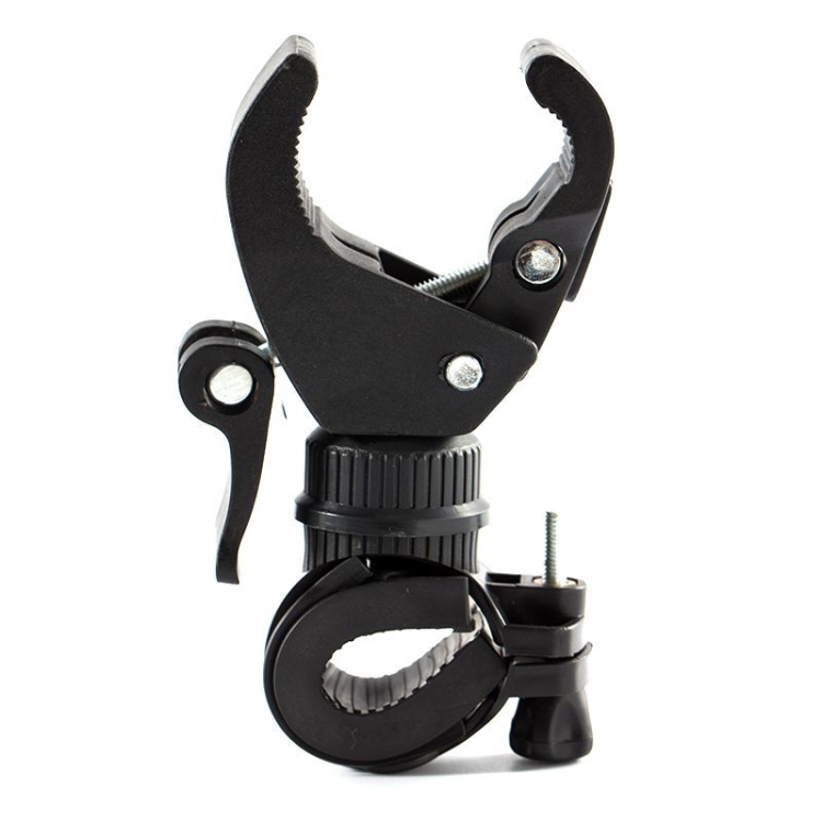 

3 PCS Bicycle 360 Degree Rotating Lamp Holder Lamp Clip(Black)