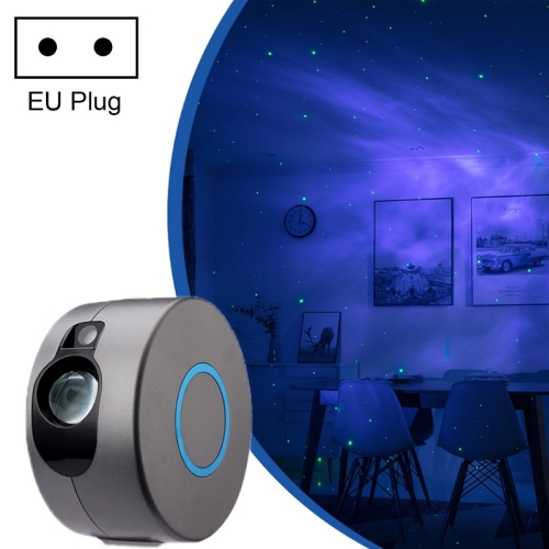 

Remote Control LED Starry Sky Atmosphere Projector Lamp, Power Supply: EU Plug(Gray)