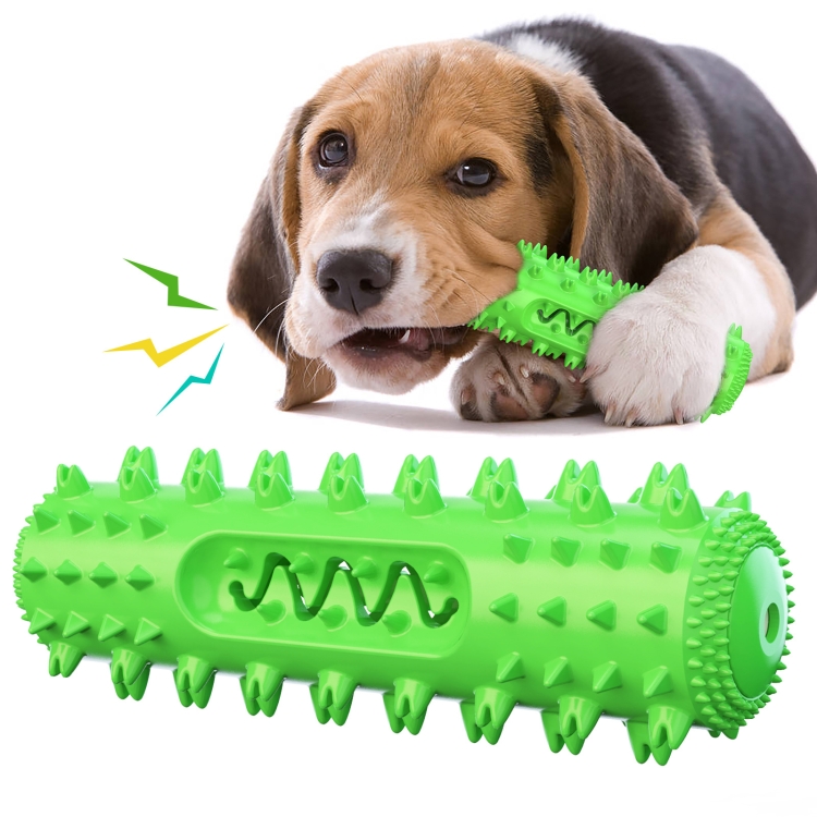 

FS-03 Pet Sounding Toys Dogs Mask Rod(Green)