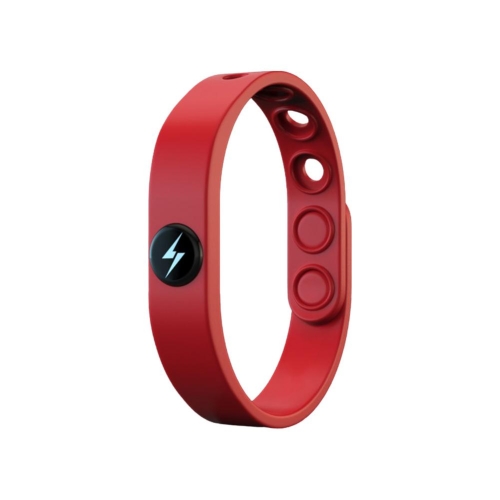 

Wireless Anti-Static Silicone Bracelet(Red Simple)