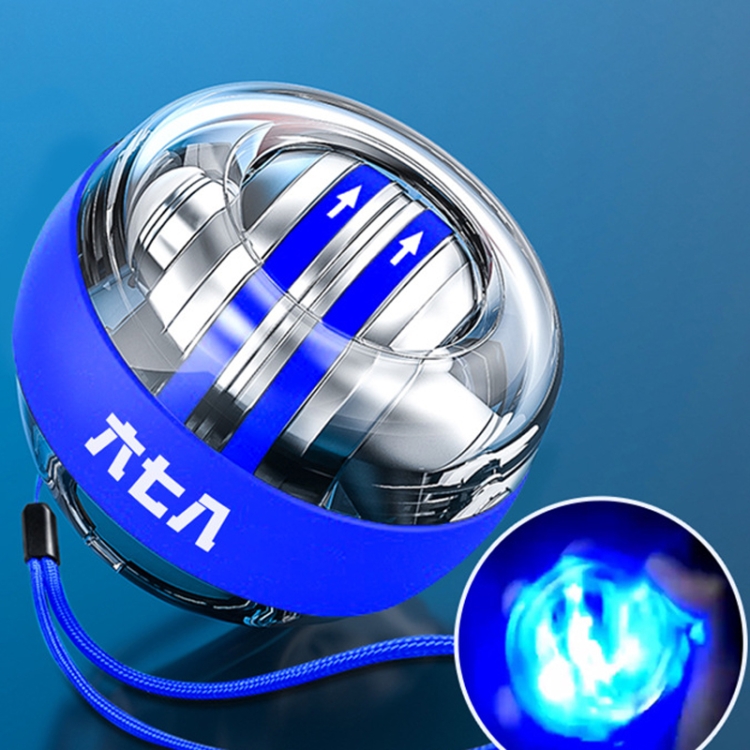 

Self-Starting Training Gyroscopic Wrist Exercise Rotor Ball, Specification: Blue With LED