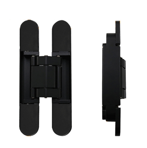 

Three-Dimensional Adjustable Cross Hinge Folding Door Concealed Hinge, Specification: No. 3 Dumb Black 80kg