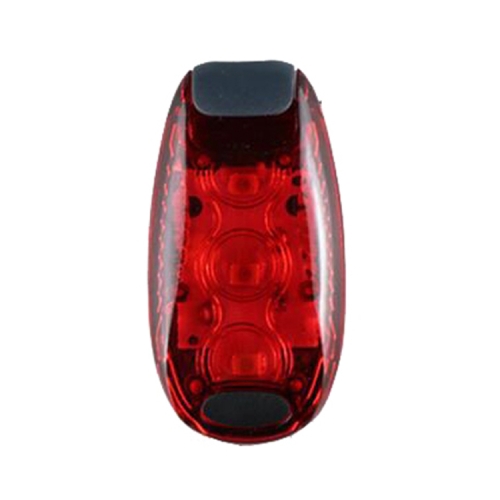 

3 PCS Outdoor Cycling Night Running Warm Light Bicycle Tail Light, Colour: 5 LED Red