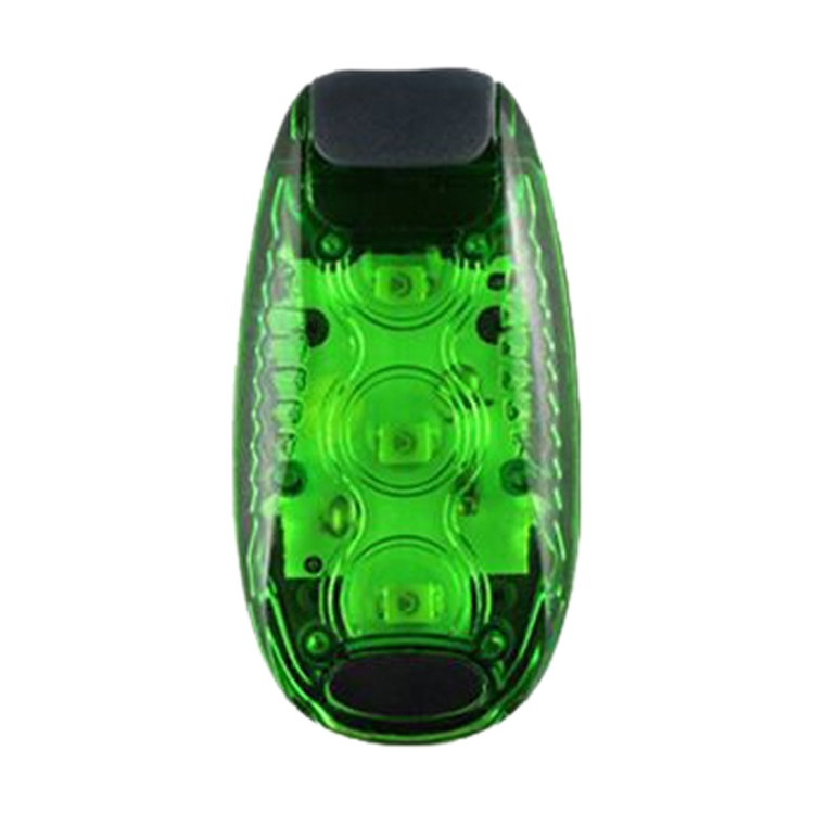 

3 PCS Outdoor Cycling Night Running Warm Light Bicycle Tail Light, Colour: 5 LED Green
