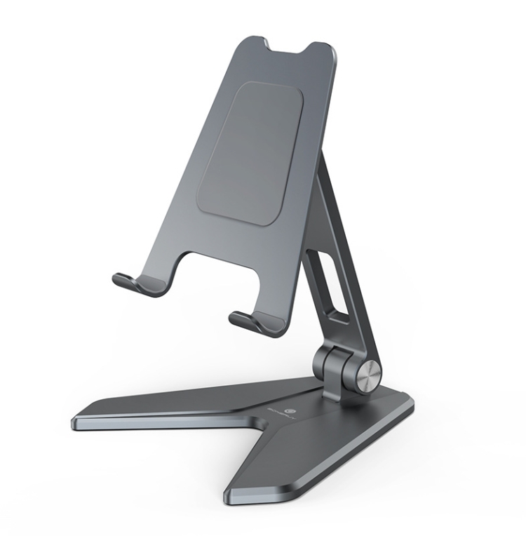 

Boneruy P10 Aluminum Alloy Mobile Phone Tablet PC Stand,Style: Tablet Grey