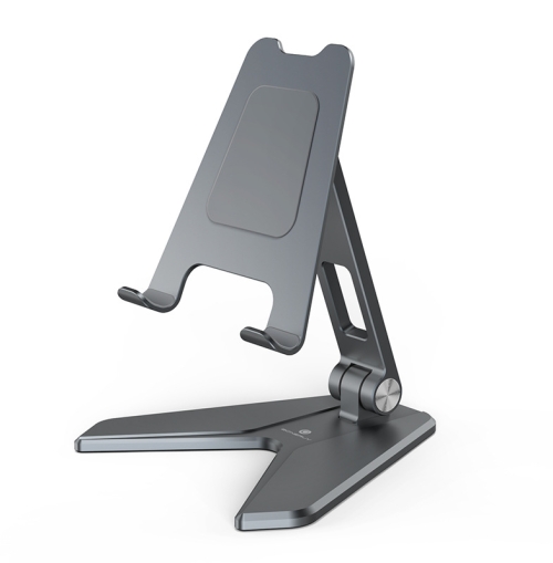 Boneruy P25 Aluminum Alloy Mobile Phone Tablet PC Stand,Style: Mobile Phone Gray