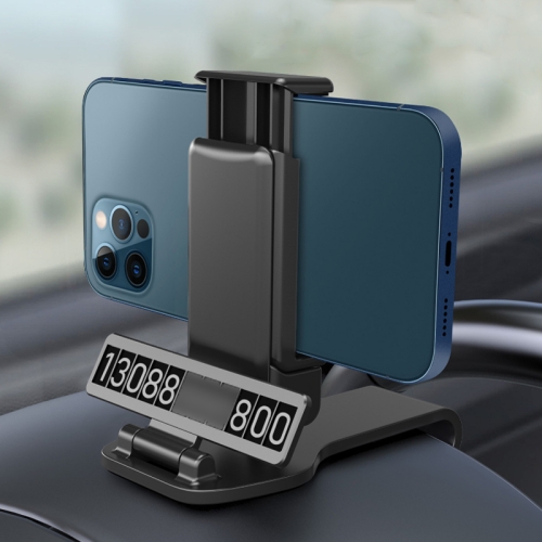 

Car Dashboard Mobile Phone Holder With Number Plate(Collet Bracket )