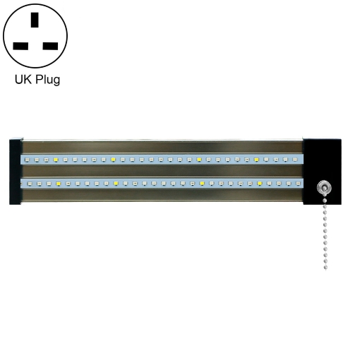 

LED Growth Lamp Full Spectrum Plant Light Tube, Style: Small Double Row 30cm(UK Plug)