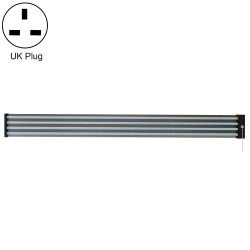 

LED Growth Lamp Full Spectrum Plant Light Tube, Style: Large Four Rows 100cm(UK Plug)