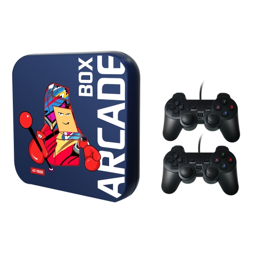 

Arcade Box 256G Wired Video Game Machine Box 4K HD Display For PS1/PSP/N64/DC, UK Plug