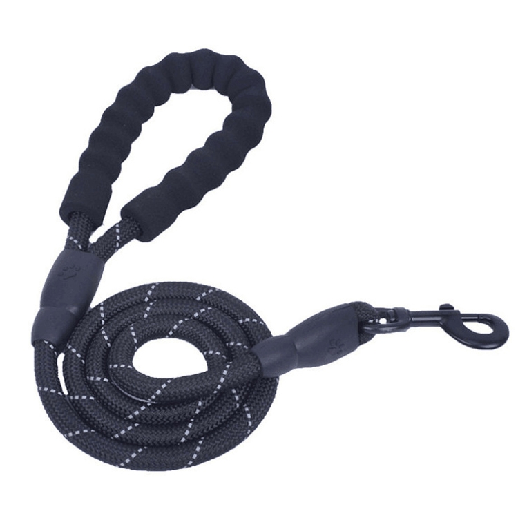

Pet Supplies Reflective Dog Pull Rope, Size: Long 300cm Thick 1.2cm(Black)