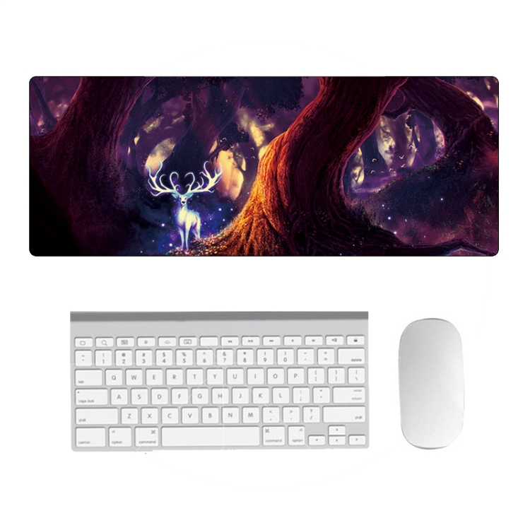 

Hand-Painted Fantasy Pattern Mouse Pad, Size: 400 x 900 x 1.5mm Not Overlocked(1 Dream)