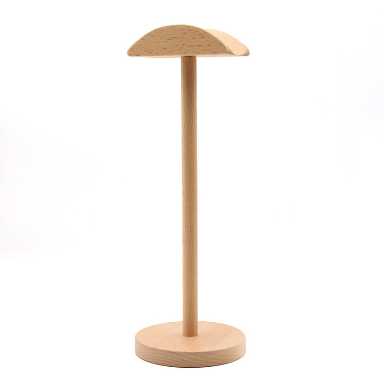 

AM-EJZJ001 Desktop Solid Wood Headset Display Stand, Style: A