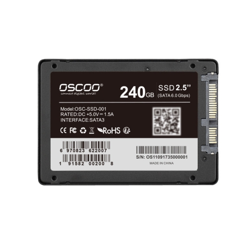 

OSCOO OSC-SSD-001 SSD Computer Solid State Drive, Capacity: 240GB