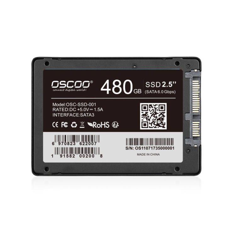 

OSCOO OSC-SSD-001 SSD Computer Solid State Drive, Capacity: 480GB