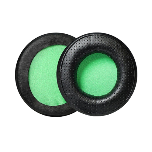 

2 PCS Headset Sponge Earmuffs For Razer Kraken 7.1 V1 Pro, Colour: Black+Green Net
