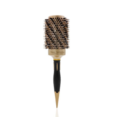 

53mm Twill Boar Bristles Curling Comb Ceramic Roller Comb