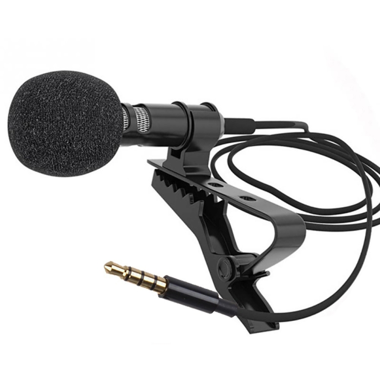 

GAM-140 Mobile Phone Recording Collar Microphone(Black)