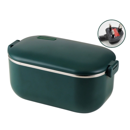 

48W 1L 304 Stainless Steel Heating Lunch Box Can Be Plugged In UK Plug(Green)