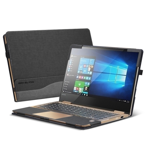 Laptop PU Leather Protective Case For Lenovo Yoga 720 15 Business Brown