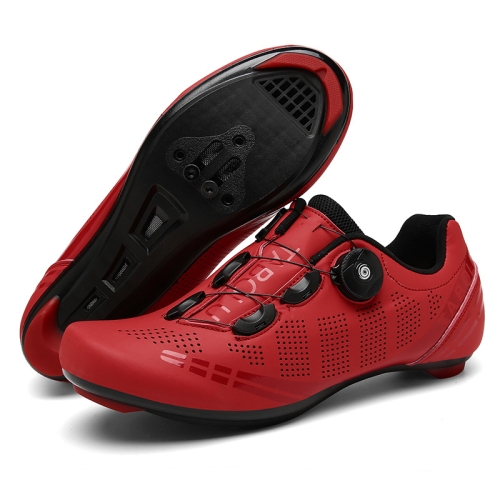 

T27 Cycling Breathable Power-Assisted Mountain Bicycle Shoes, Size: 40(Highway-Red)