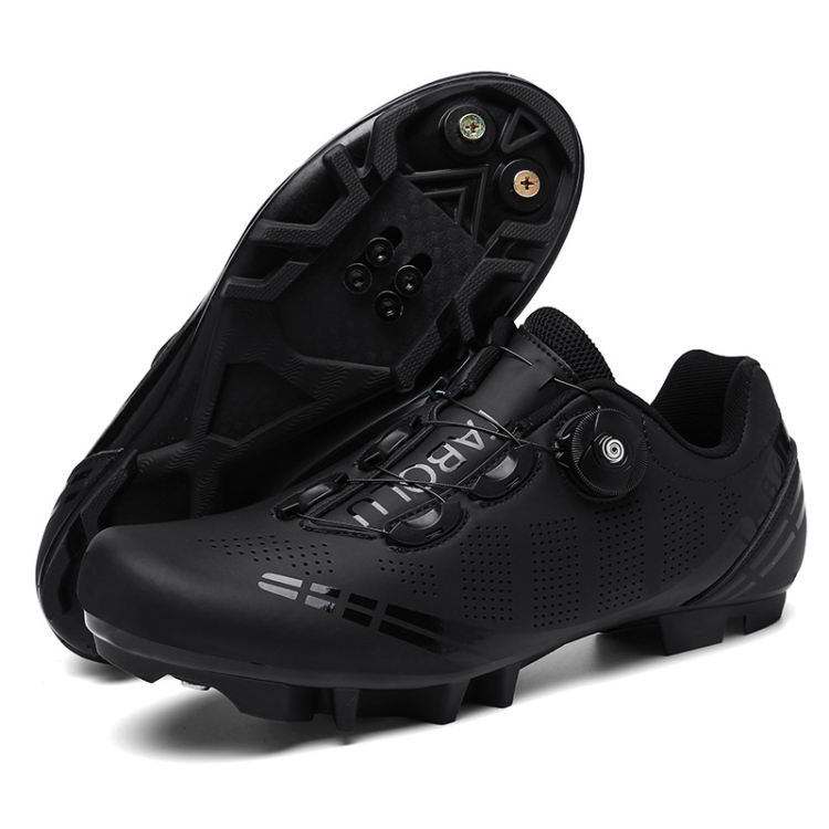 

T27 Cycling Breathable Power-Assisted Mountain Bicycle Shoes, Size: 40(Mountain-Black)