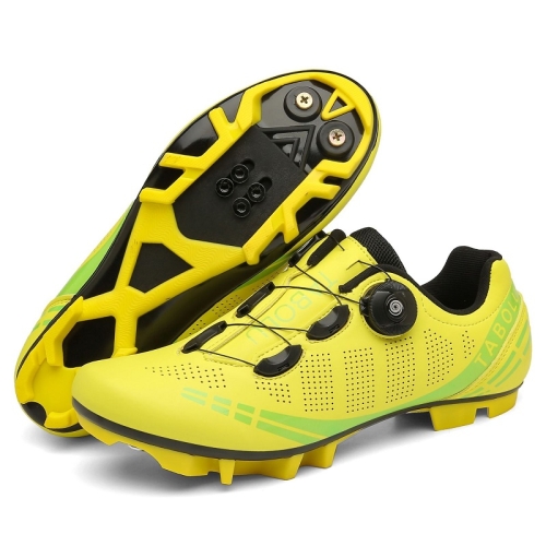 

T27 Cycling Breathable Power-Assisted Mountain Bicycle Shoes, Size: 40(Mountain-Yellow)