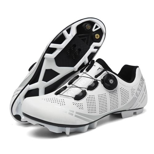 

T27 Cycling Breathable Power-Assisted Mountain Bicycle Shoes, Size: 41(Mountain-White)