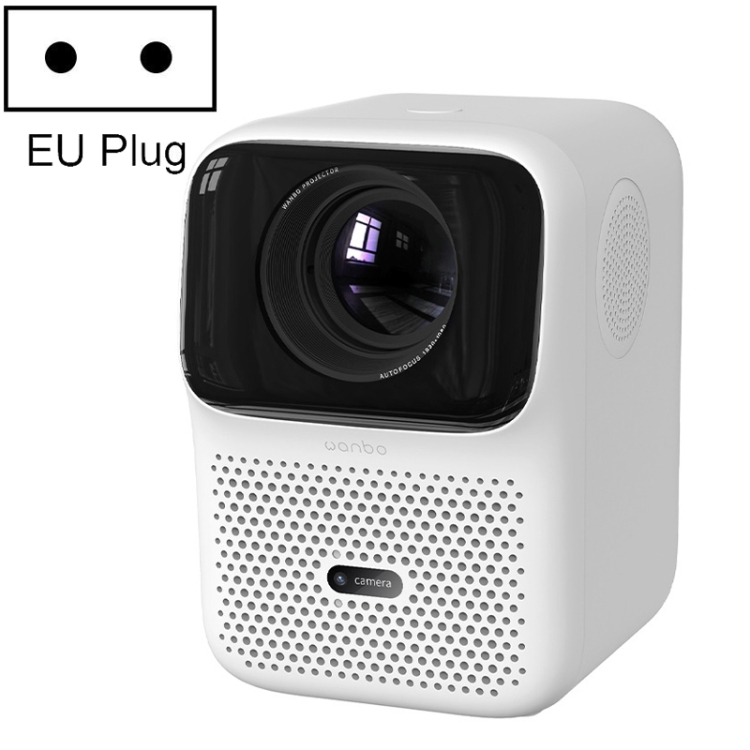 

Wanbo T4 Max 1080P Auto-Focus Intelligent Voice Projector Wifi Home HD Mini Projector(EU Plug)