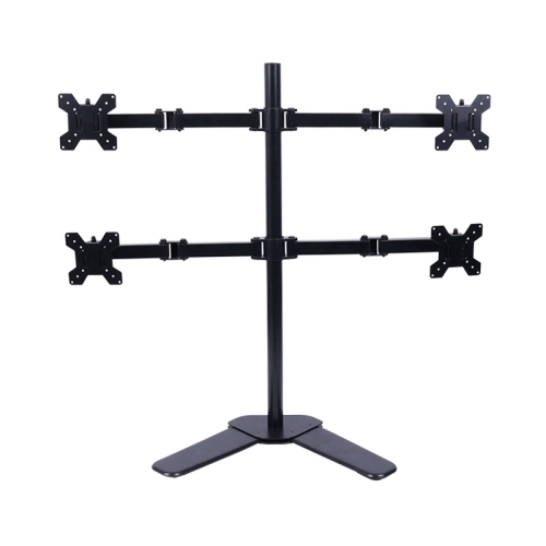 

Desktop Lifting Monitor Stand Bracket Four Screen Desk Base