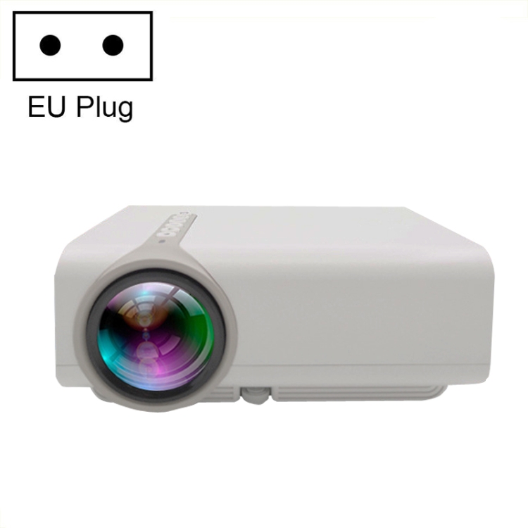 

YG530 Home LED Small HD 1080P Projector, Specification: EU Plug(White)