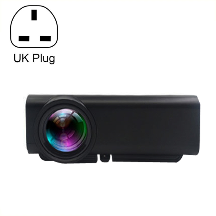 

YG530 Home LED Small HD 1080P Projector, Specification: UK Plug(Black)