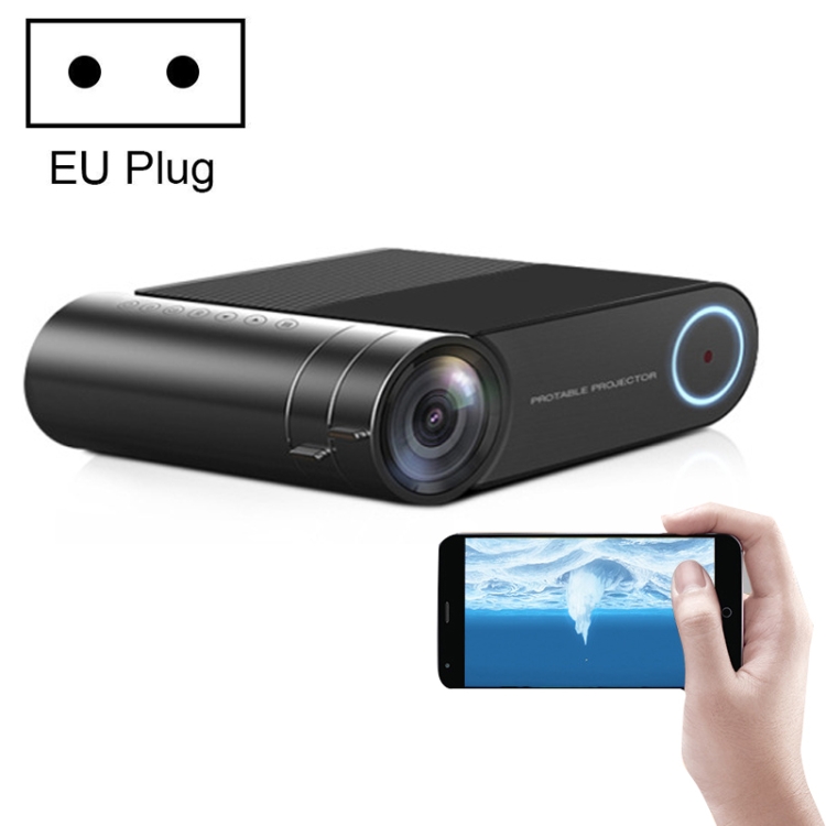 

YG550 Home LED Small HD 1080P Projector, Specification: EU Plug(Phone with Screen Version)