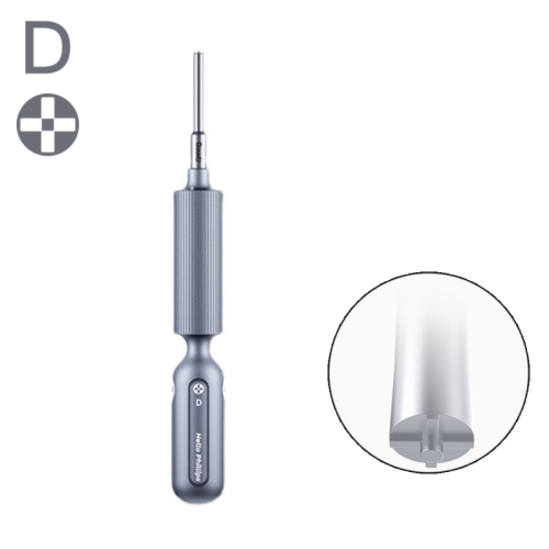 

Qianli Super Tactile Grip-Type Precision Silent Dual-Bearing Screwdriver, Series: Type D Pinhead Philips