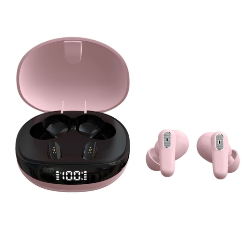 

JS81 TWS Wireless Noise-Cancelling Reduction Digital Display Gaming Earphone(Pink)