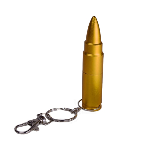 

Cdzd Bullet Shaped Metal USB Flash Drives, Capacity: 64GB(Gold)