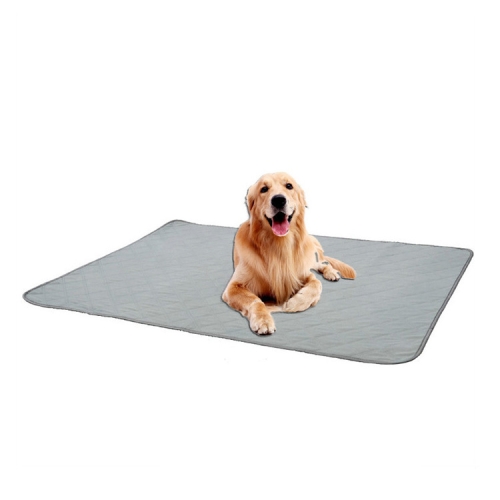 

OBL0014 Can Water Wash Dog Urine Pad, Size: L (Gray)