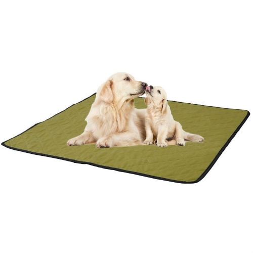 

OBL0014 Can Water Wash Dog Urine Pad, Size: M (Green)