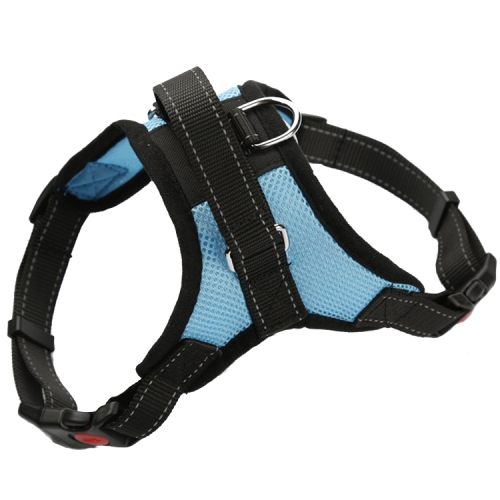 

K9 Dog Adjustable Chest Strap, Size: XS(Breathable Sky Blue)