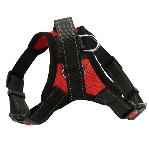 

K9 Dog Adjustable Chest Strap, Size: M(Breathable Red)