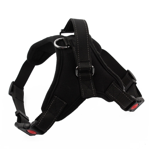 

K9 Dog Adjustable Chest Strap, Size: L(Black)