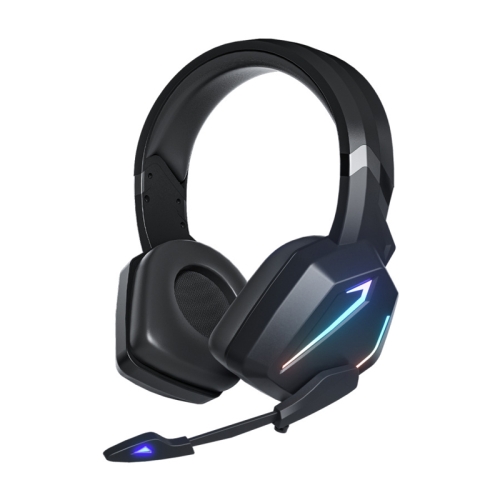 

Soyto SY-G20 RGB Dual Streamer Gaming Computer Headset, Style: Lighting Version (Black)